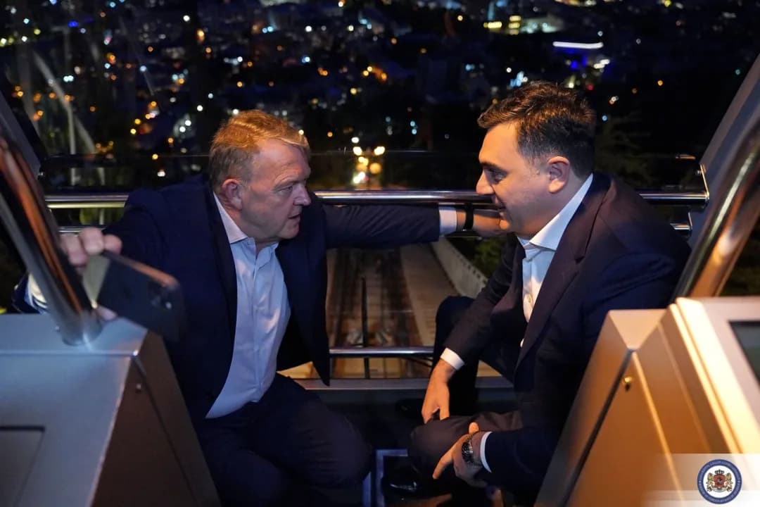 THE MINISTER OF FOREIGN AFFAIRS OF THE KINGDOM OF DENMARK VISITED GEORGIA